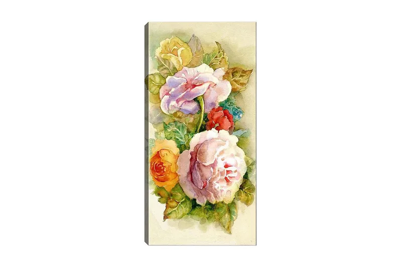 Canvasbilde DKY Floral & Botanical Flerfarget - 50x120 cm - Innredning - Bilder & kunst - Lerretsbilder