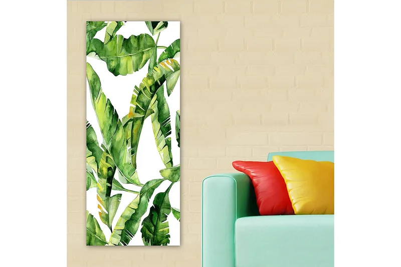 Canvasbilde DKY Floral & Botanical Flerfarget - 50x120 cm - Innredning - Bilder & kunst - Lerretsbilder