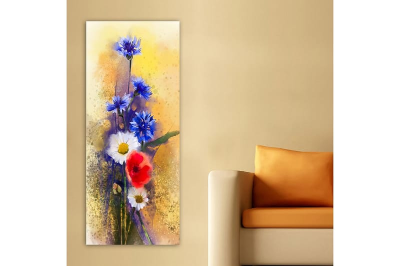 Canvasbilde DKY Floral & Botanical Flerfarget - 50x120 cm - Innredning - Bilder & kunst - Lerretsbilder