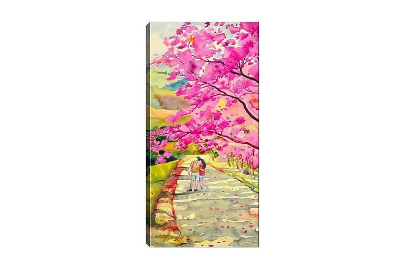 Canvasbilde DKY Floral & Botanical Flerfarget, 50x120 cm