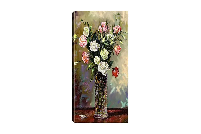 Canvasbilde DKY Floral & Botanical Flerfarget - 50x120 cm - Innredning - Bilder & kunst - Lerretsbilder