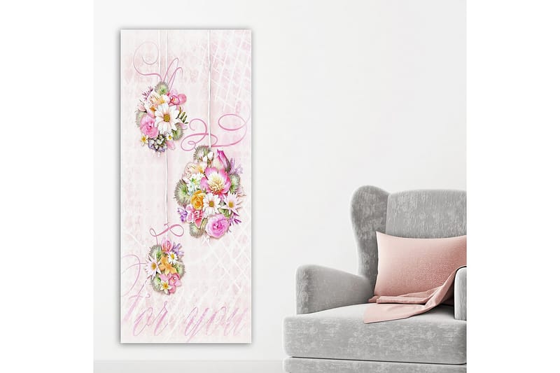 Canvasbilde DKY Floral & Botanical Flerfarget - 50x120 cm - Innredning - Bilder & kunst - Lerretsbilder