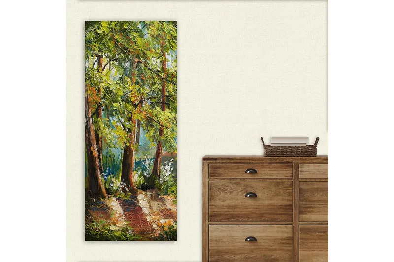 Canvasbilde DKY Floral & Botanical Flerfarget - 50x120 cm - Innredning - Bilder & kunst - Lerretsbilder