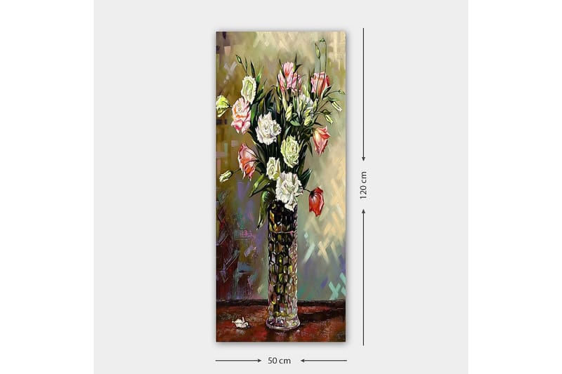 Canvasbilde DKY Floral & Botanical Flerfarget - 50x120 cm - Innredning - Bilder & kunst - Lerretsbilder