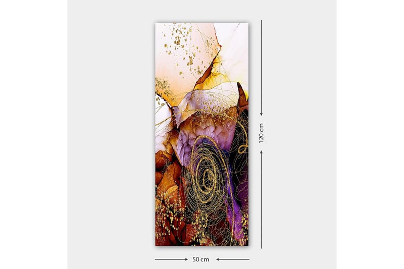 Canvasbilde DKY Floral & Botanical Flerfarget - 50x120 cm - Innredning - Bilder & kunst - Lerretsbilder