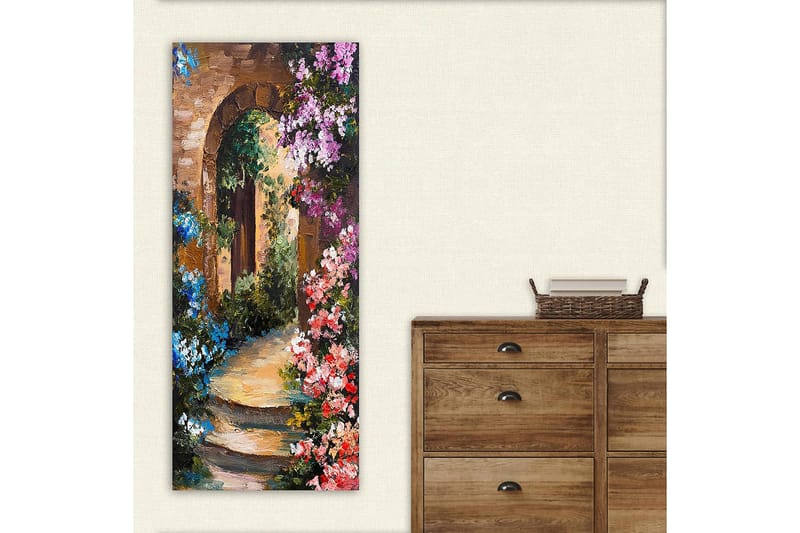 Canvasbilde DKY Floral & Botanical Flerfarget - 50x120 cm - Innredning - Bilder & kunst - Lerretsbilder