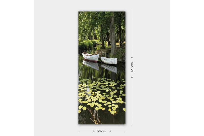 Canvasbilde DKY Floral & Botanical Flerfarget - 50x120 cm - Innredning - Bilder & kunst - Lerretsbilder