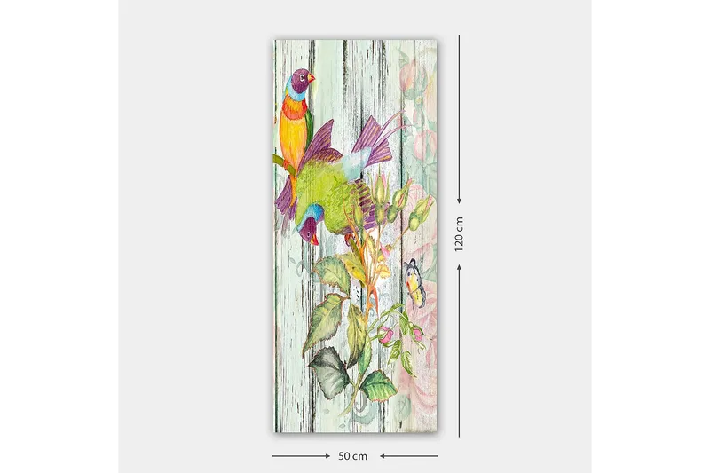 Canvasbilde DKY Floral & Botanical Flerfarget - 50x120 cm - Innredning - Bilder & kunst - Lerretsbilder