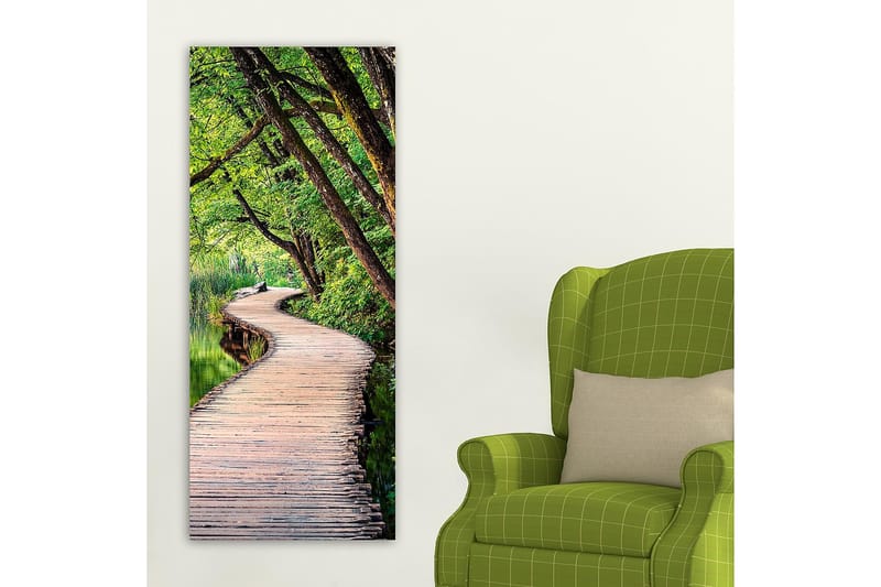 Canvasbilde DKY Floral & Botanical Flerfarget - 50x120 cm - Innredning - Bilder & kunst - Lerretsbilder