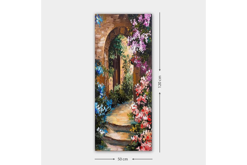 Canvasbilde DKY Floral & Botanical Flerfarget - 50x120 cm - Innredning - Bilder & kunst - Lerretsbilder