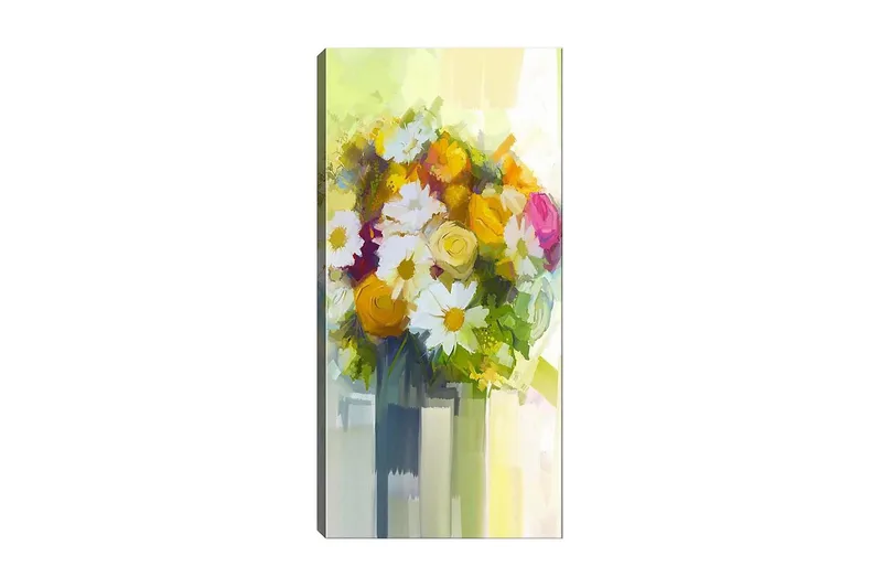 Canvasbilde DKY Floral & Botanical Flerfarget - 50x120 cm - Innredning - Bilder & kunst - Lerretsbilder