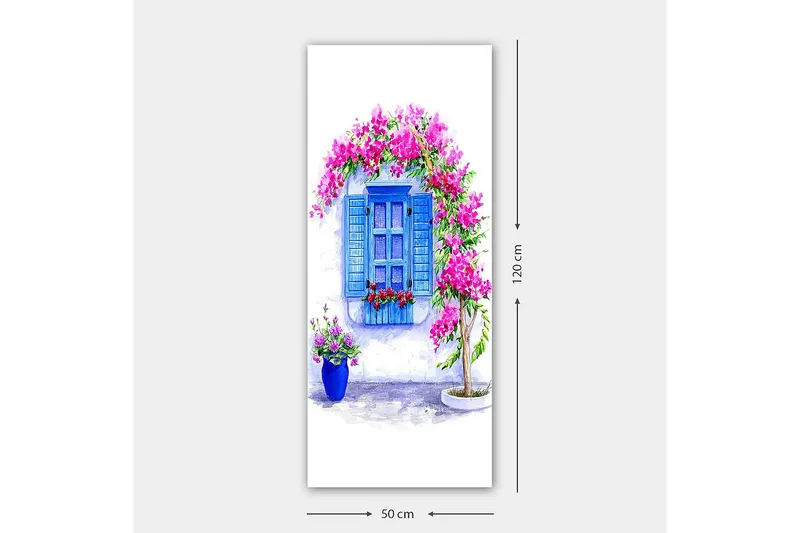 Canvasbilde DKY Floral & Botanical Flerfarget - 50x120 cm - Innredning - Bilder & kunst - Lerretsbilder