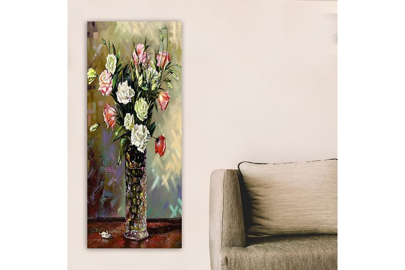 Canvasbilde DKY Floral & Botanical Flerfarget - 50x120 cm - Innredning - Bilder & kunst - Lerretsbilder