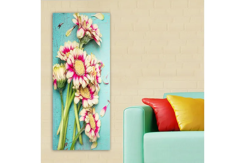 Canvasbilde DKY Floral & Botanical Flerfarget - 50x120 cm - Innredning - Bilder & kunst - Lerretsbilder