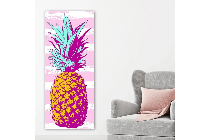 Canvasbilde DKY Food & Beverage Flerfarget - 50x120 cm - Innredning - Bilder & kunst - Lerretsbilder