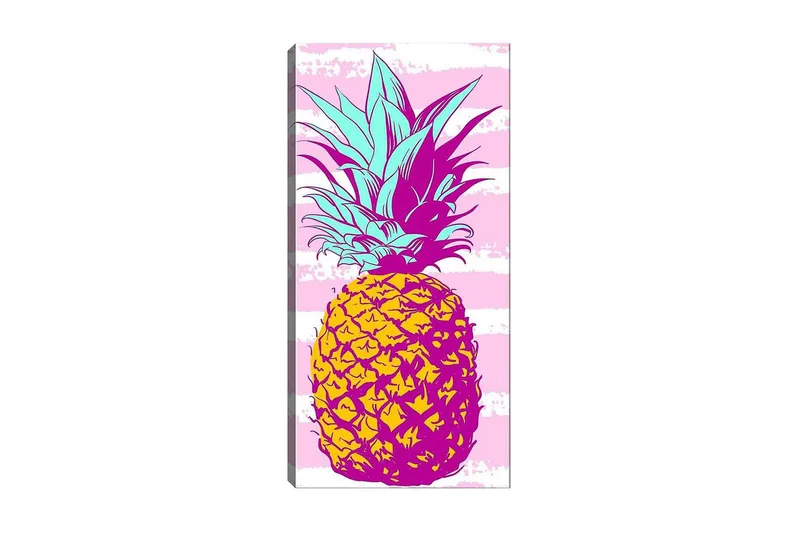 Canvasbilde DKY Food & Beverage Flerfarget, 50x120 cm