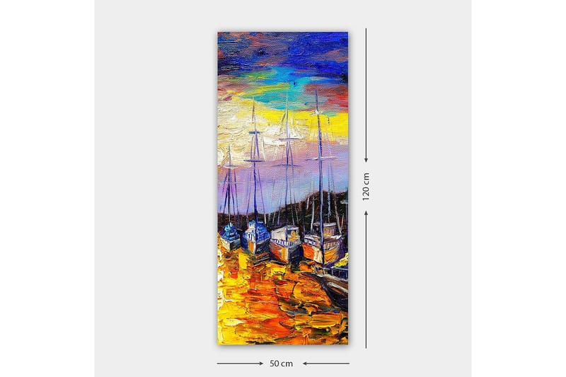 Canvasbilde DKY Landscape & Nature Flerfarget - 50x120 cm - Innredning - Bilder & kunst - Lerretsbilder