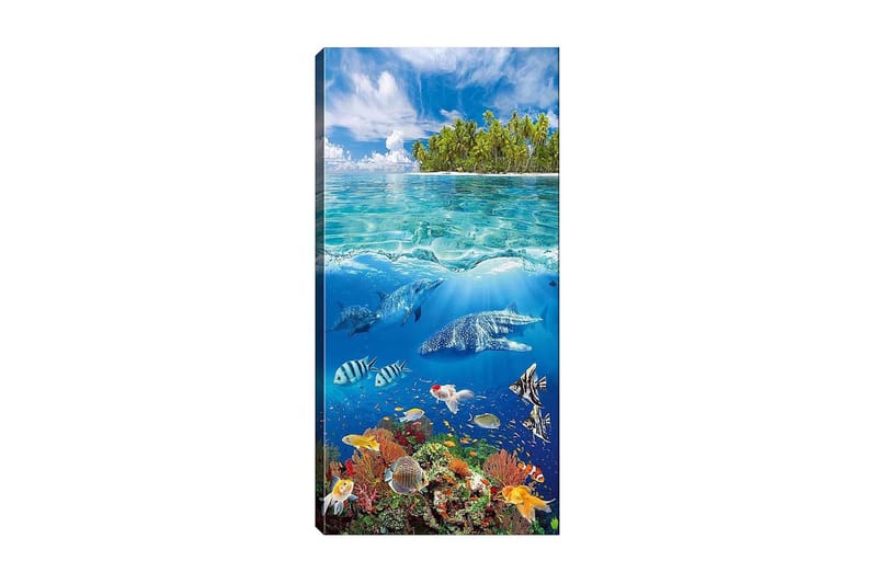 Canvasbilde DKY Landscape & Nature Flerfarget - 50x120 cm - Innredning - Bilder & kunst - Lerretsbilder