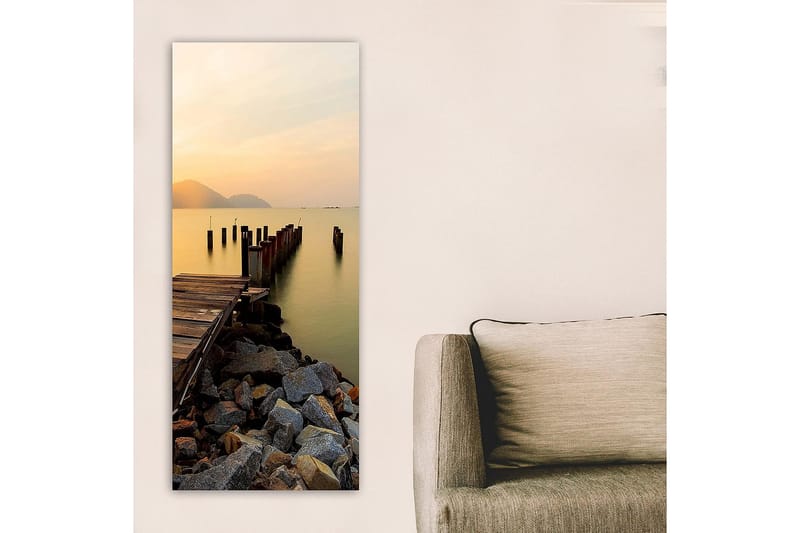 Canvasbilde DKY Landscape & Nature Flerfarget - 50x120 cm - Innredning - Bilder & kunst - Lerretsbilder