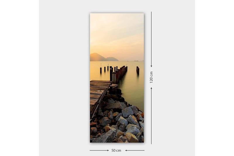 Canvasbilde DKY Landscape & Nature Flerfarget - 50x120 cm - Innredning - Bilder & kunst - Lerretsbilder
