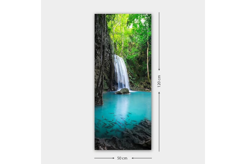 Canvasbilde DKY Landscape & Nature Flerfarget - 50x120 cm - Innredning - Bilder & kunst - Lerretsbilder