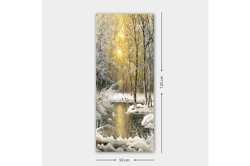 Canvasbilde DKY Landscape & Nature Flerfarget - 50x120 cm - Innredning - Bilder & kunst - Lerretsbilder