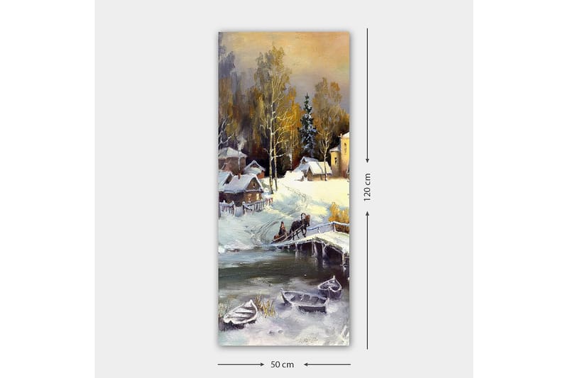 Canvasbilde DKY Landscape & Nature Flerfarget - 50x120 cm - Innredning - Bilder & kunst - Lerretsbilder