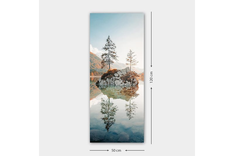 Canvasbilde DKY Landscape & Nature Flerfarget - 50x120 cm - Innredning - Bilder & kunst - Lerretsbilder
