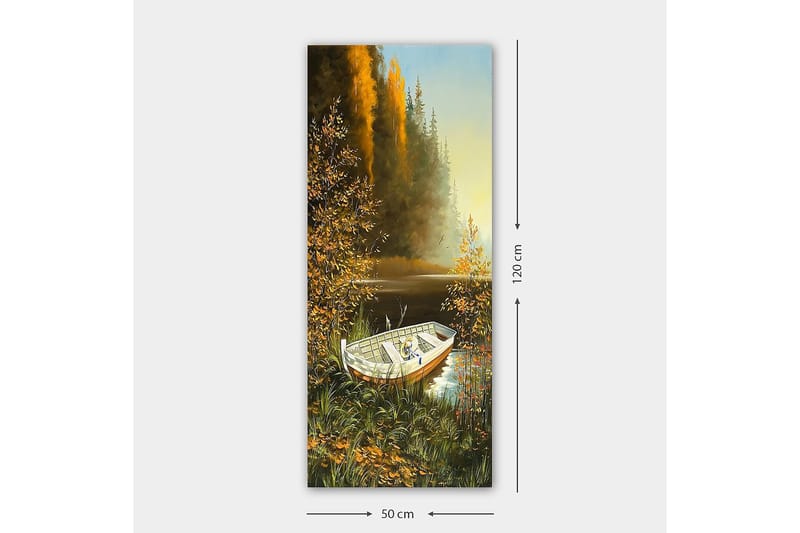 Canvasbilde DKY Landscape & Nature Flerfarget - 50x120 cm - Innredning - Bilder & kunst - Lerretsbilder