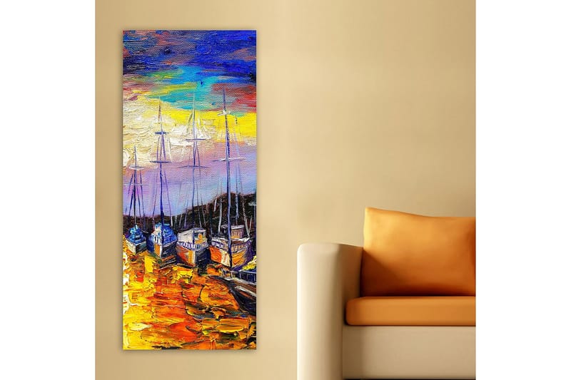 Canvasbilde DKY Landscape & Nature Flerfarget - 50x120 cm - Innredning - Bilder & kunst - Lerretsbilder