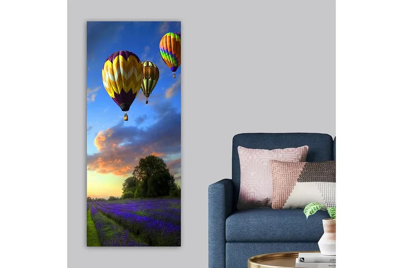 Canvasbilde DKY Landscape & Nature Flerfarget - 50x120 cm - Innredning - Bilder & kunst - Lerretsbilder