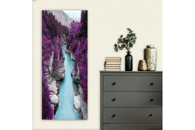 Canvasbilde DKY Landscape & Nature Flerfarget - 50x120 cm - Innredning - Bilder & kunst - Lerretsbilder