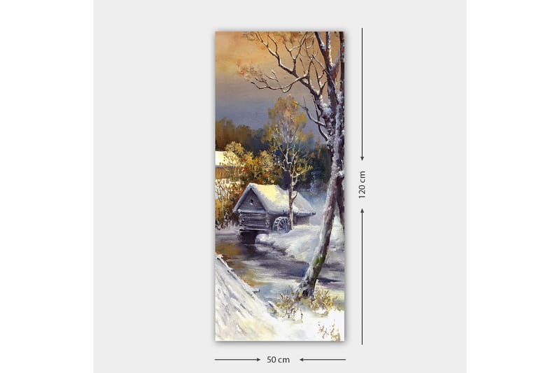 Canvasbilde DKY Landscape & Nature Flerfarget - 50x120 cm - Innredning - Bilder & kunst - Lerretsbilder
