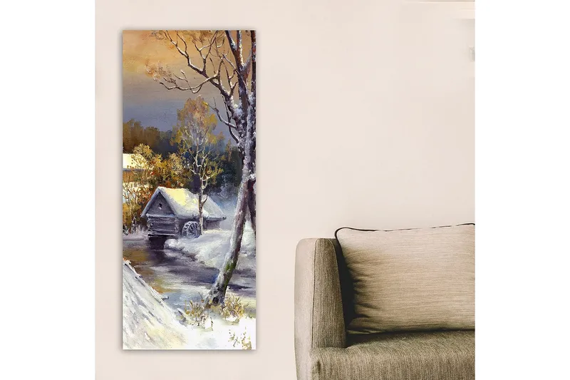 Canvasbilde DKY Landscape & Nature Flerfarget - 50x120 cm - Innredning - Bilder & kunst - Lerretsbilder