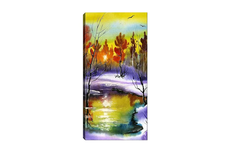 Canvasbilde DKY Landscape & Nature Flerfarget, 50x120 cm