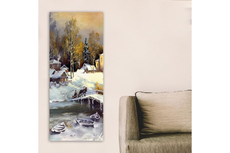 Canvasbilde DKY Landscape & Nature Flerfarget - 50x120 cm - Innredning - Bilder & kunst - Lerretsbilder