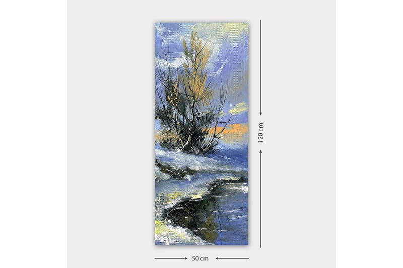 Canvasbilde DKY Landscape & Nature Flerfarget - 50x120 cm - Innredning - Bilder & kunst - Lerretsbilder