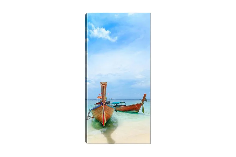 Canvasbilde DKY Nautical & Beach Flerfarget - 50x120 cm - Innredning - Bilder & kunst - Lerretsbilder