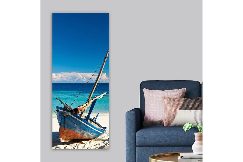 Canvasbilde DKY Nautical & Beach Flerfarget - 50x120 cm - Lerretsbilder
