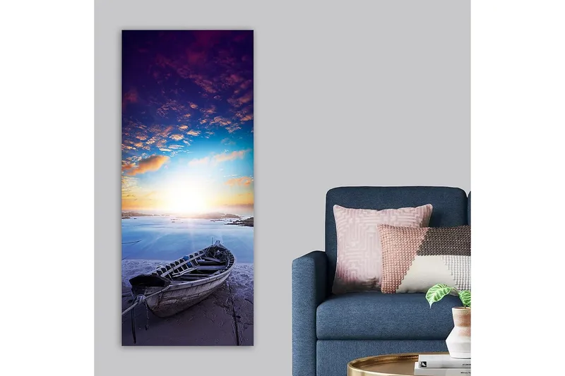 Canvasbilde DKY Nautical & Beach Flerfarget - 50x120 cm - Innredning - Bilder & kunst - Lerretsbilder