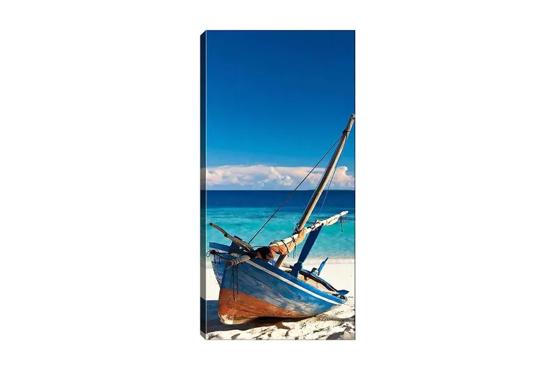 Canvasbilde DKY Nautical & Beach Flerfarget, 50x120 cm