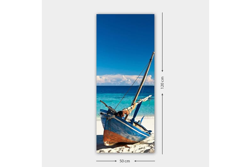 Canvasbilde DKY Nautical & Beach Flerfarget - 50x120 cm - Innredning - Bilder & kunst - Lerretsbilder