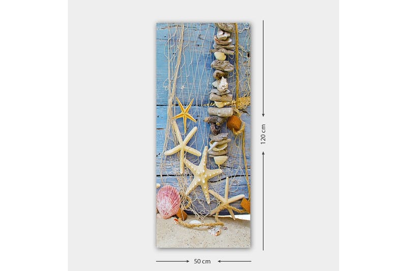 Canvasbilde DKY Nautical & Beach Flerfarget - 50x120 cm - Innredning - Bilder & kunst - Lerretsbilder