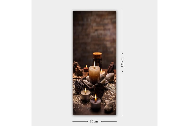 Canvasbilde DKY Object Flerfarget - 50x120 cm - Innredning - Bilder & kunst - Lerretsbilder