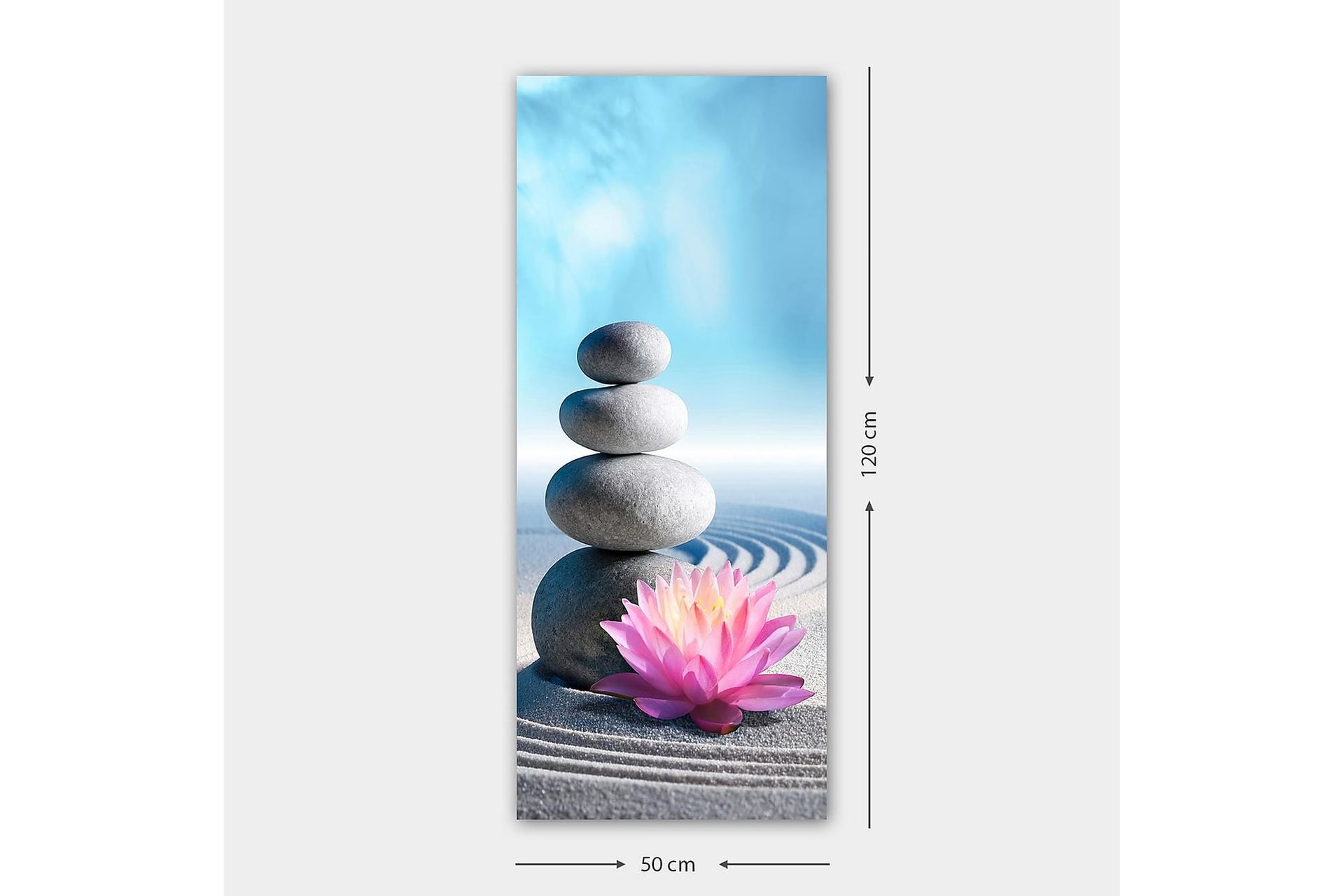 Canvasbilde DKY Object Flerfarget - 50x120 cm - Innredning - Bilder & kunst - Lerretsbilder