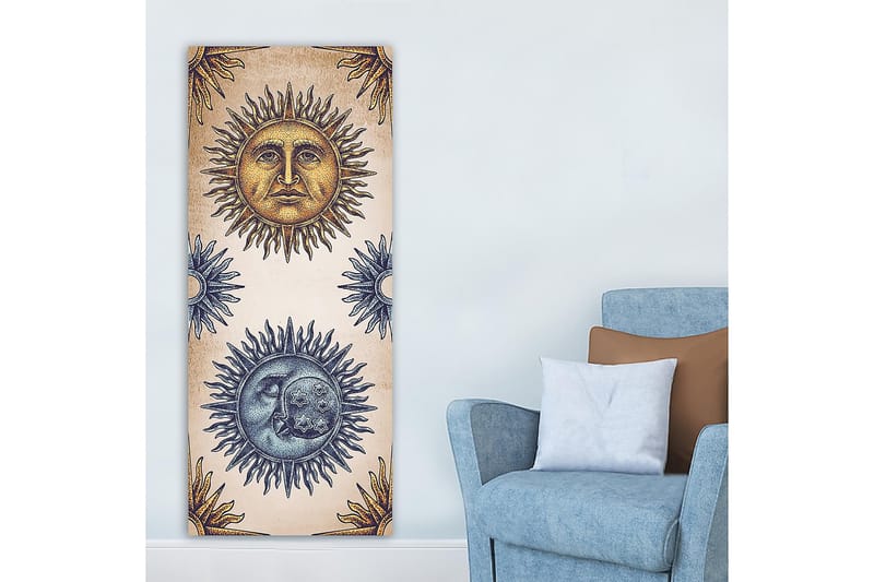 Canvasbilde DKY Spiritual Flerfarget - 50x120 cm - Innredning - Bilder & kunst - Lerretsbilder