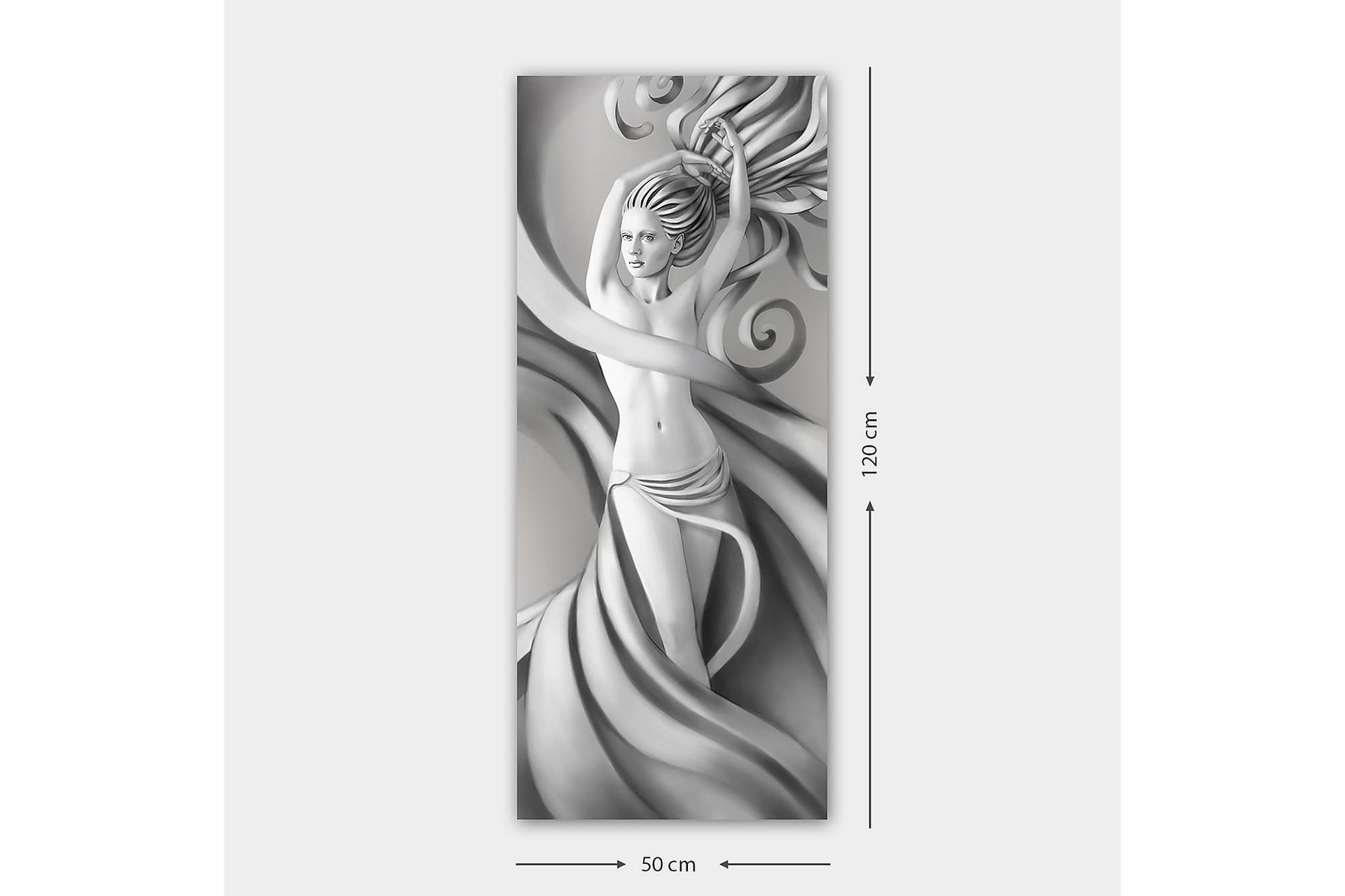 Canvasbilde DKY Spiritual Flerfarget - 50x120 cm - Innredning - Bilder & kunst - Lerretsbilder