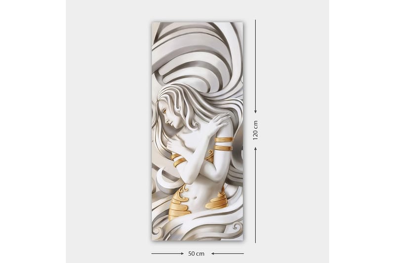 Canvasbilde DKY Spiritual Flerfarget - 50x120 cm - Innredning - Bilder & kunst - Lerretsbilder