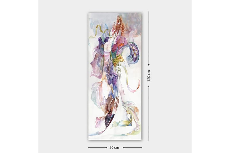 Canvasbilde DKY Spiritual Flerfarget - 50x120 cm - Innredning - Bilder & kunst - Lerretsbilder