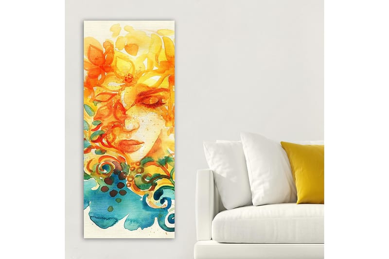 Canvasbilde DKY Spiritual Flerfarget - 50x120 cm - Innredning - Bilder & kunst - Lerretsbilder
